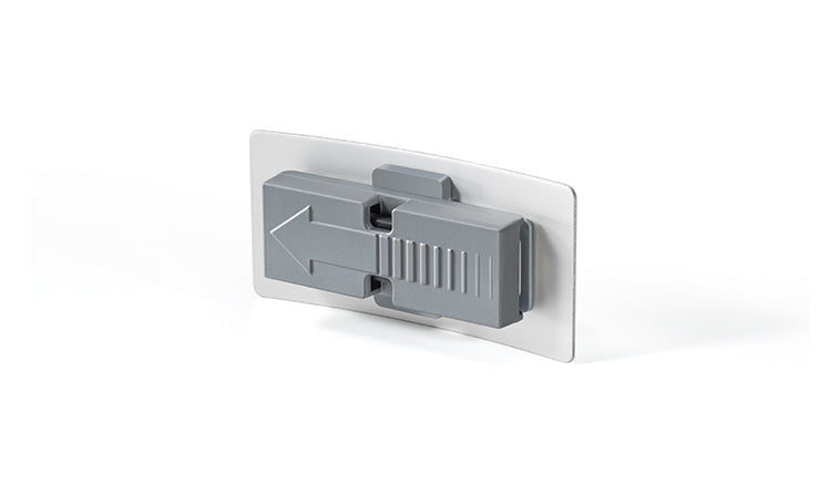 Aluminum name badge WP2WL
