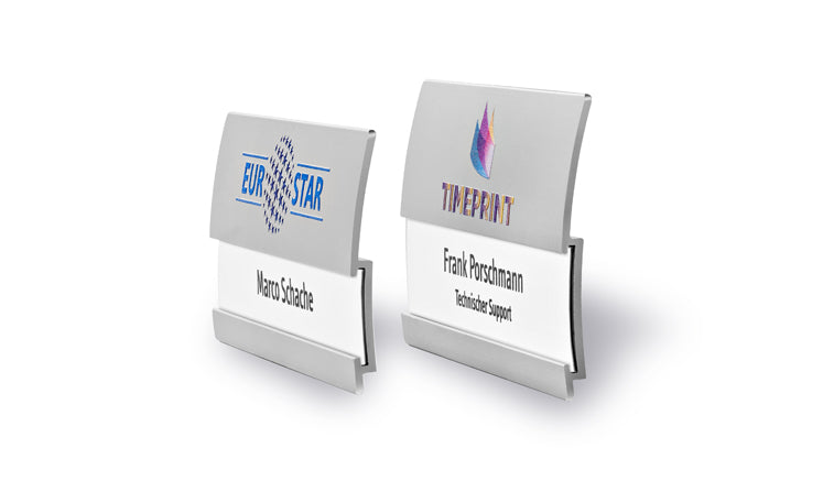 Aluminum name badge WP3RDSW