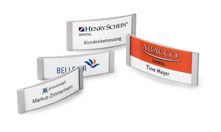 Aluminium Namensschild WP5