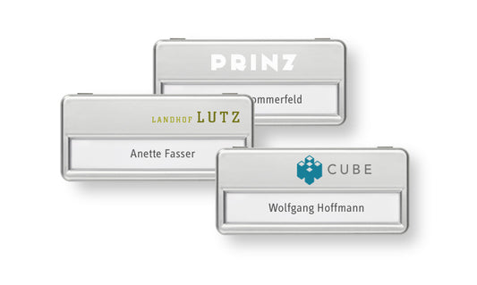 Kunststoff Namensschild P66/2