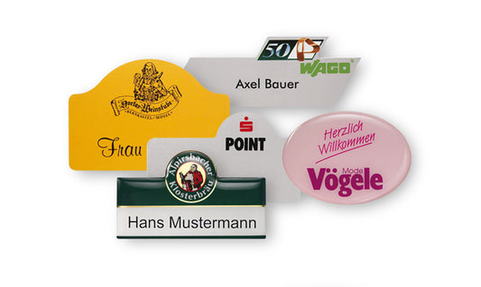 Aluminium Namensschild WP2