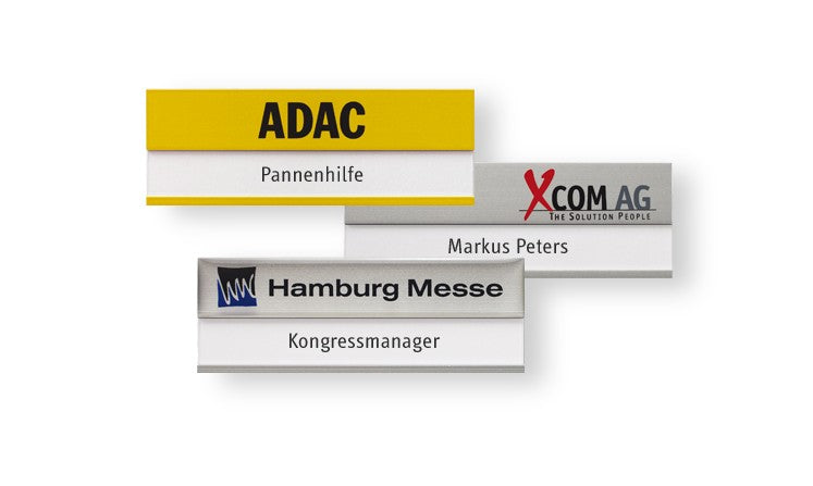 Aluminium Namensschild WP3