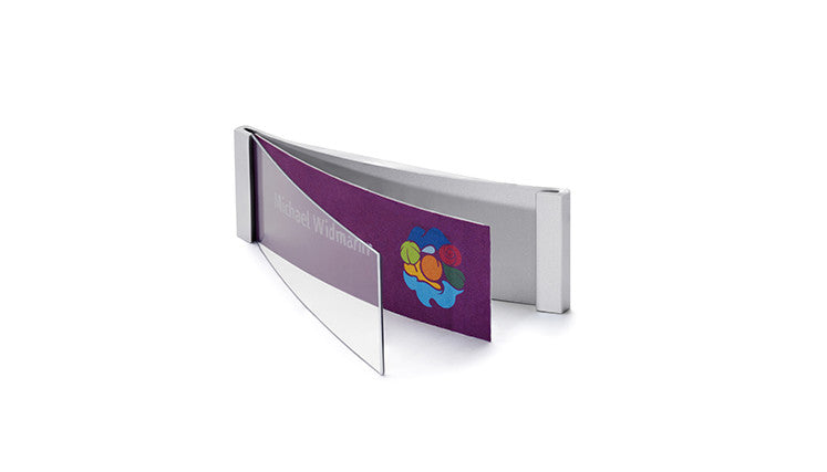 Aluminium  Namensschild WP6