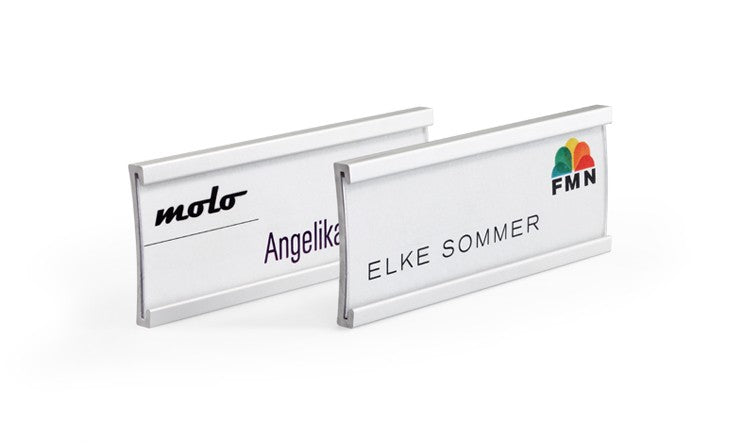 Aluminium  Namensschild WP8